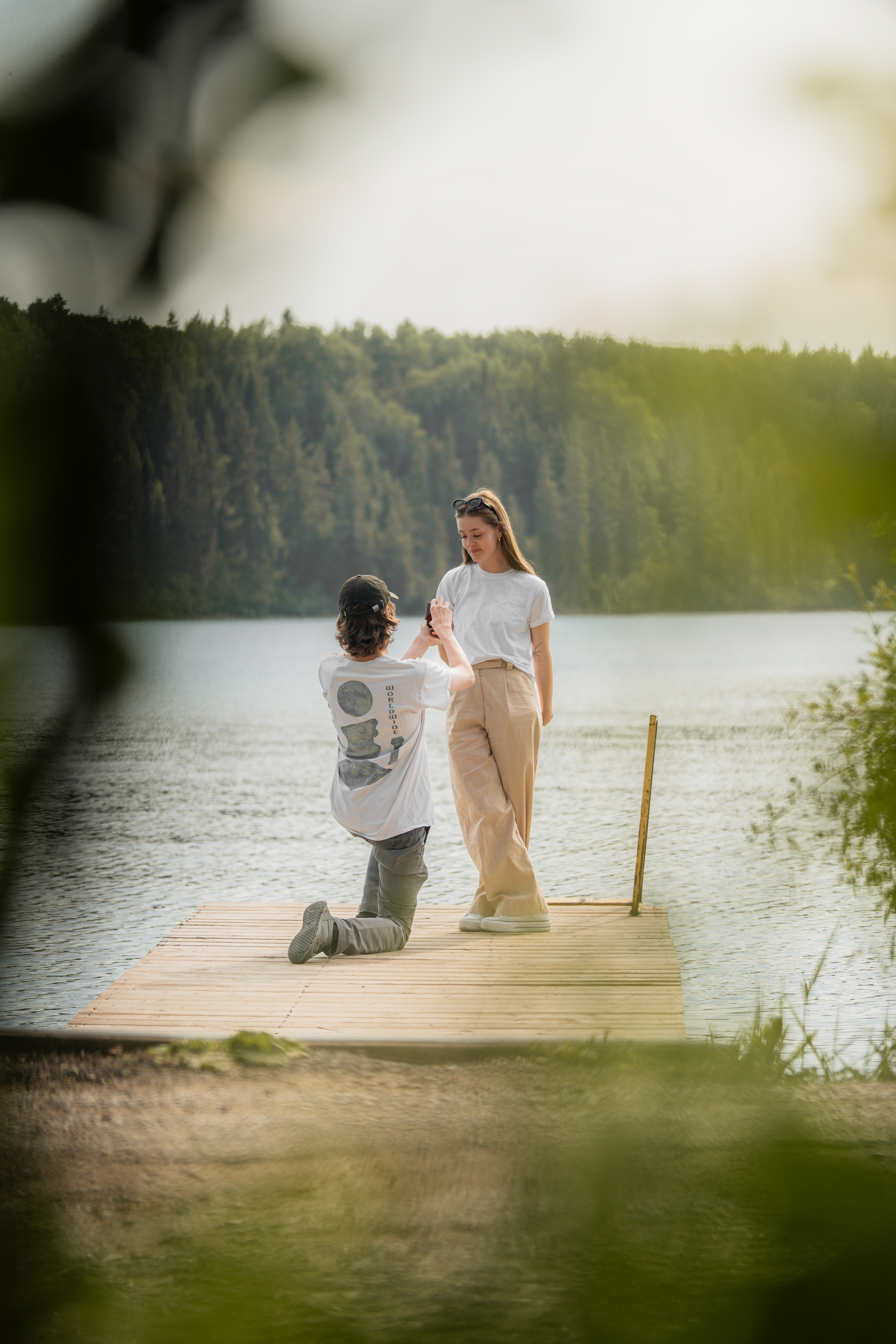 Engagement content frame